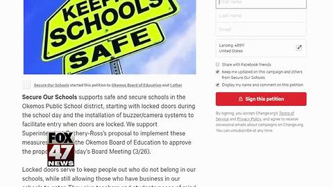 School board expected to vote on petition to increase security at Okemos Public Schools