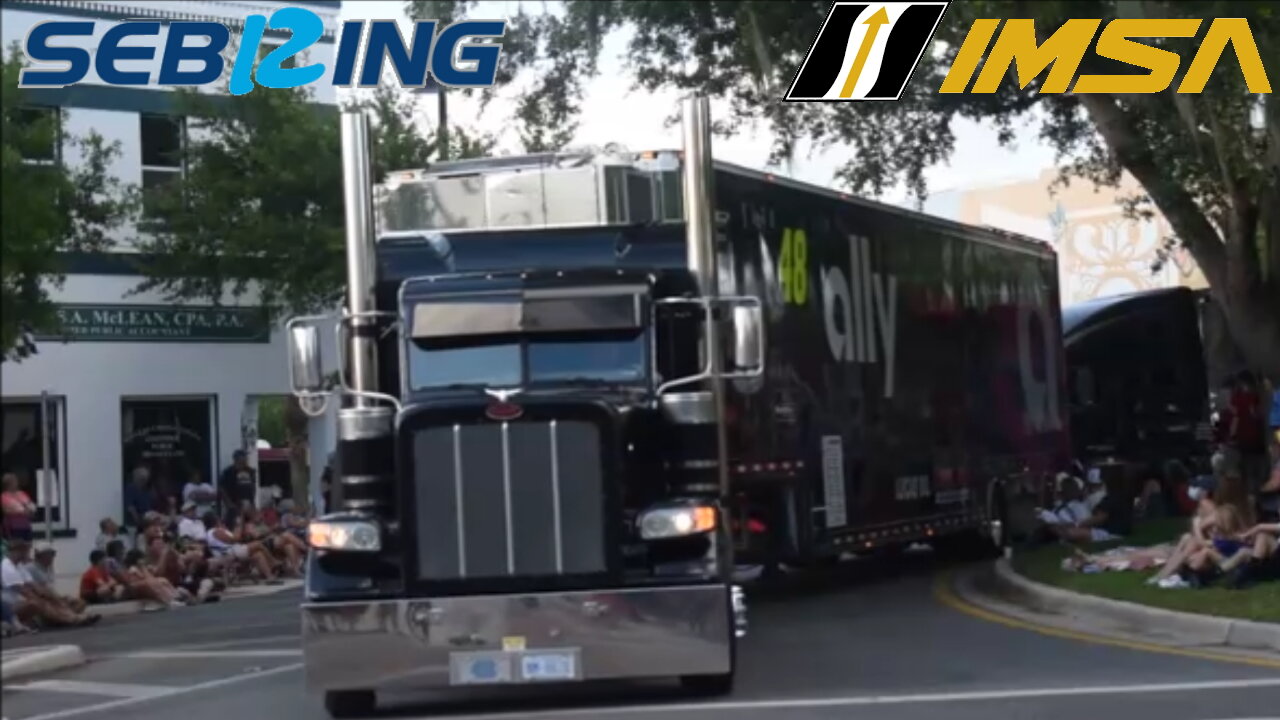 Sebring Fan Fest IMSA Haulers Parade 2021