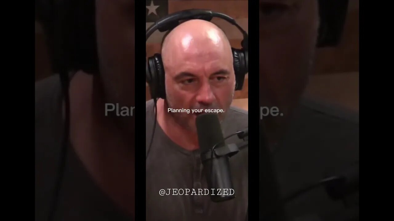 Joe Rogan - Planning Your Escape… 🫣 #joerogan #shorts #motivation #joeroganexperien