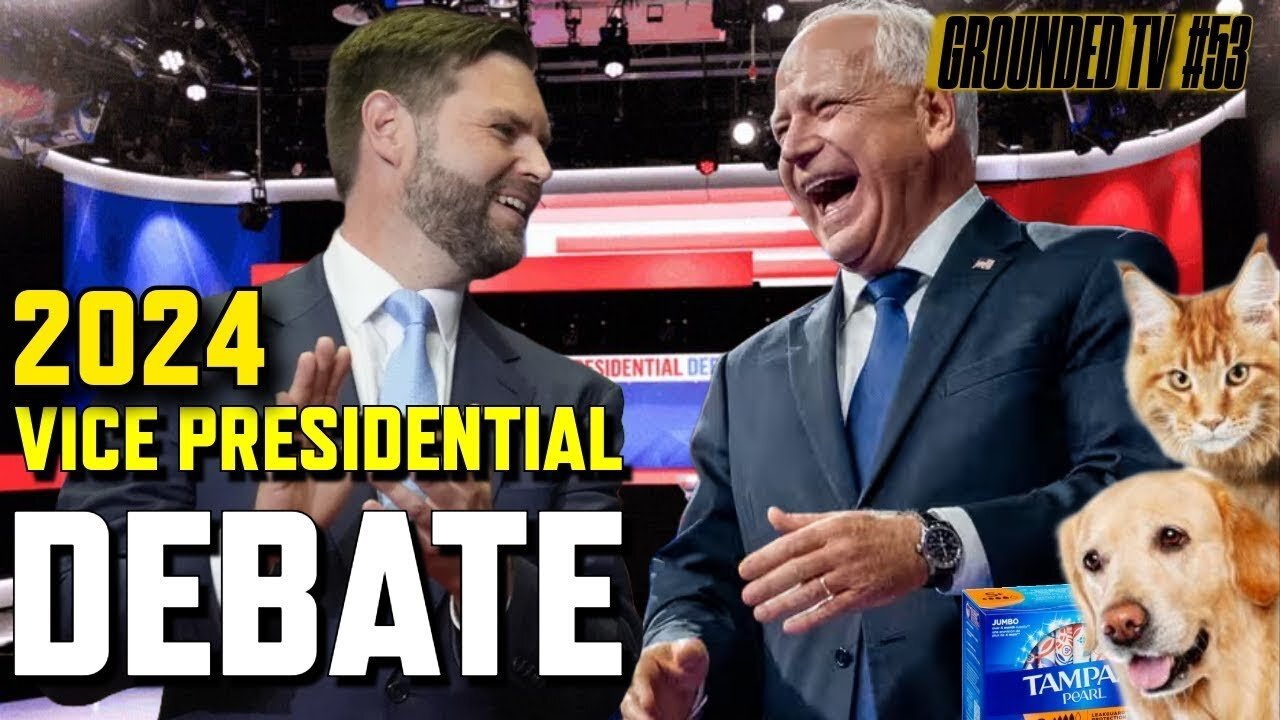 Zelensky Visits USA! Vice Presidential Debate Predictions | GroundedTV 53