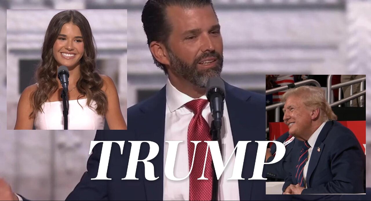 Don Jr.'s Daughter Kai speaks about her Grandfather Donald J. Trump at RNC Day 3