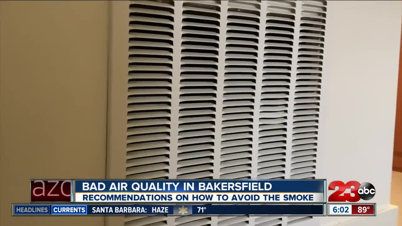 Bad air quality in Bakersfield