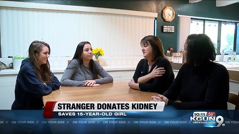 St. Mary's therapist donates kidney to Tucson teenager