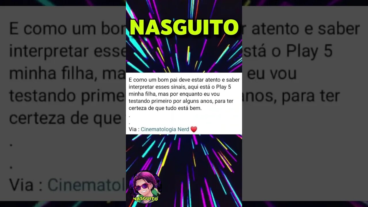 QUANDO VOCÊ POR PAI