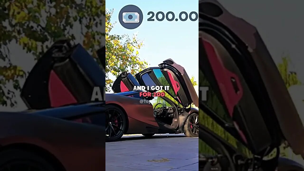 HOW ANDREW GOT HIS MCLAREN