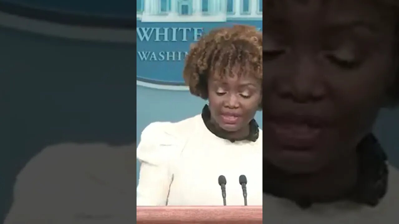 Reporters complain to Jean Pierre for not being allowed to ask questions