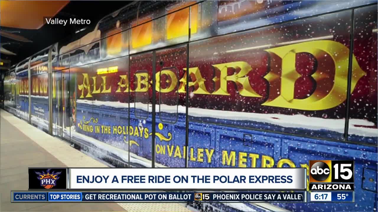 Ride the FREE Polar Express in the Valley