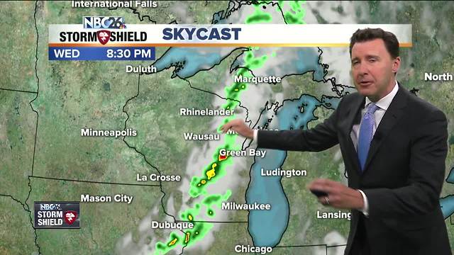 Michael Fish's NBC26 weather forecast