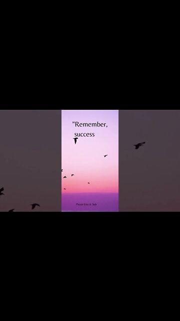 Success is A Journey