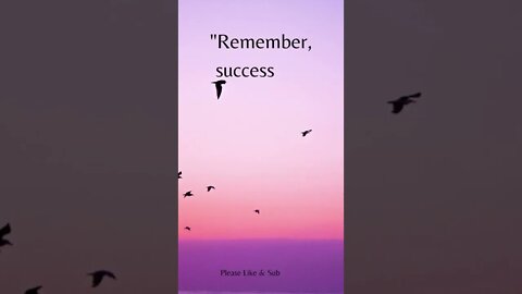 Success is A Journey