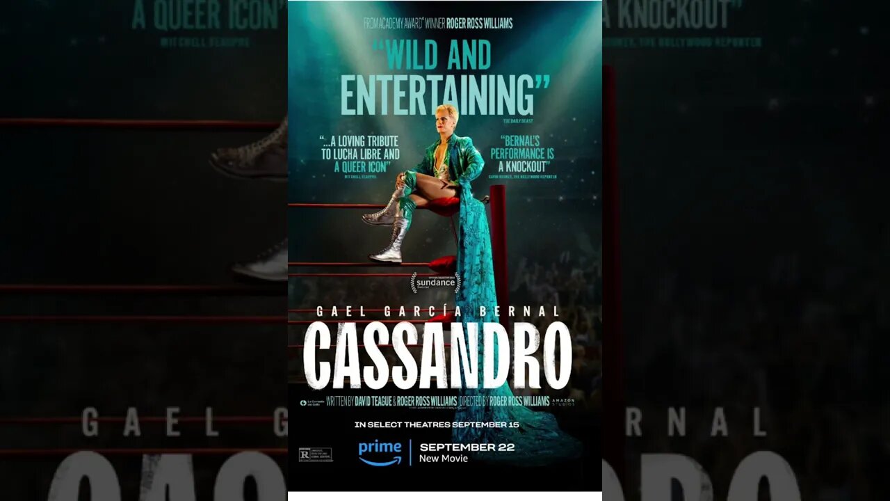 Spanish Wrestlers You Should Know: The Movie CASSANDRO released tonight. (Trailer in description)