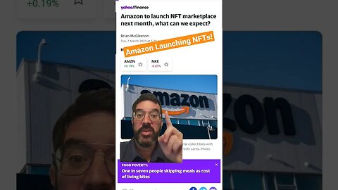 Amazon is launching an NFT Marketplace! Let us know what you think. #amazon #amazonnft #amazonfinds