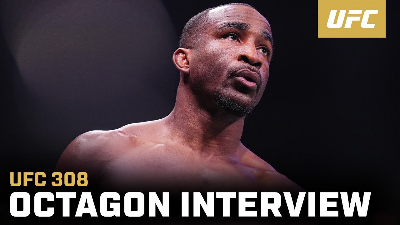 Geoff Neal Octagon Interview | UFC 308