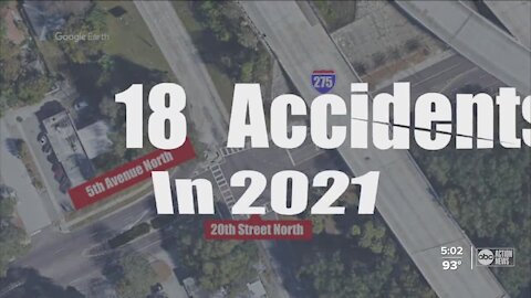 18 crashes this year at just one St. Pete intersection, locals demand changes
