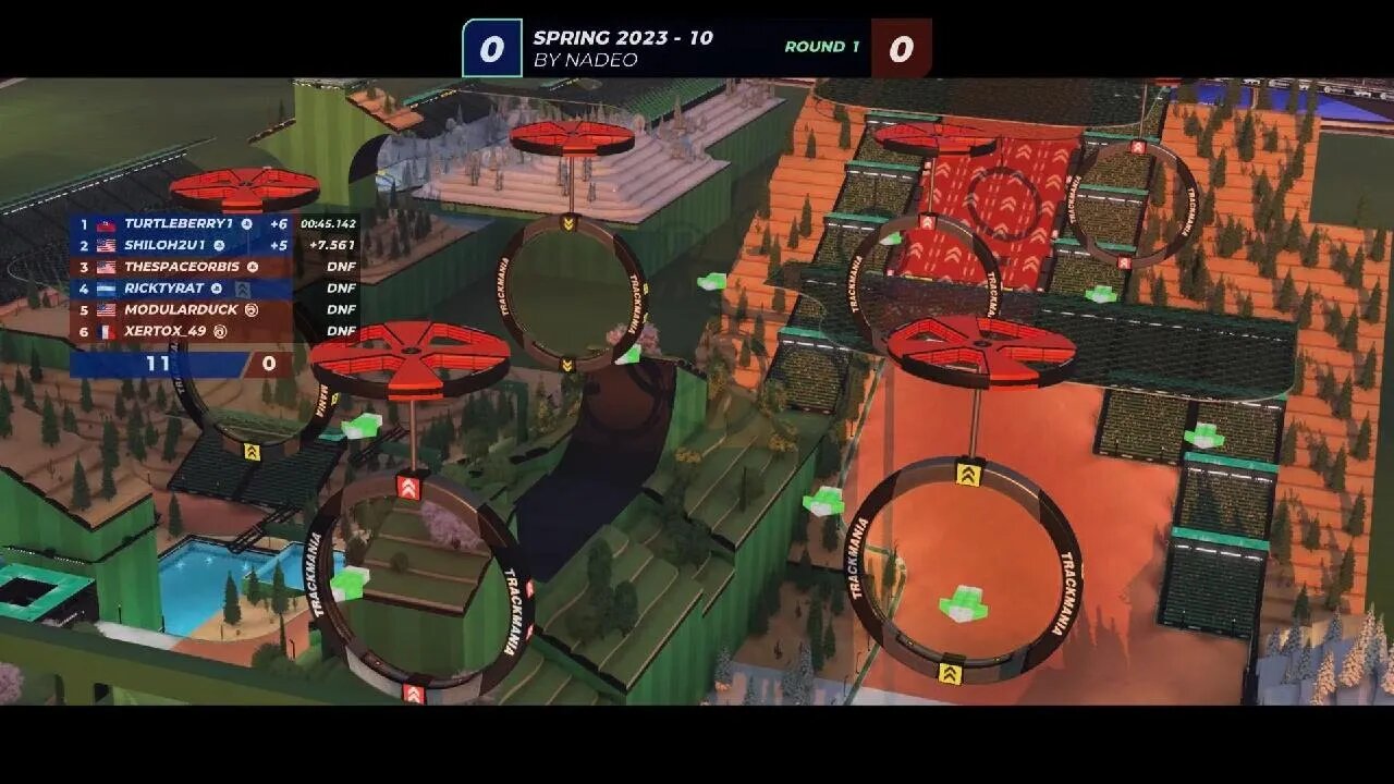 Trackmania Part 2 Red Team Wins