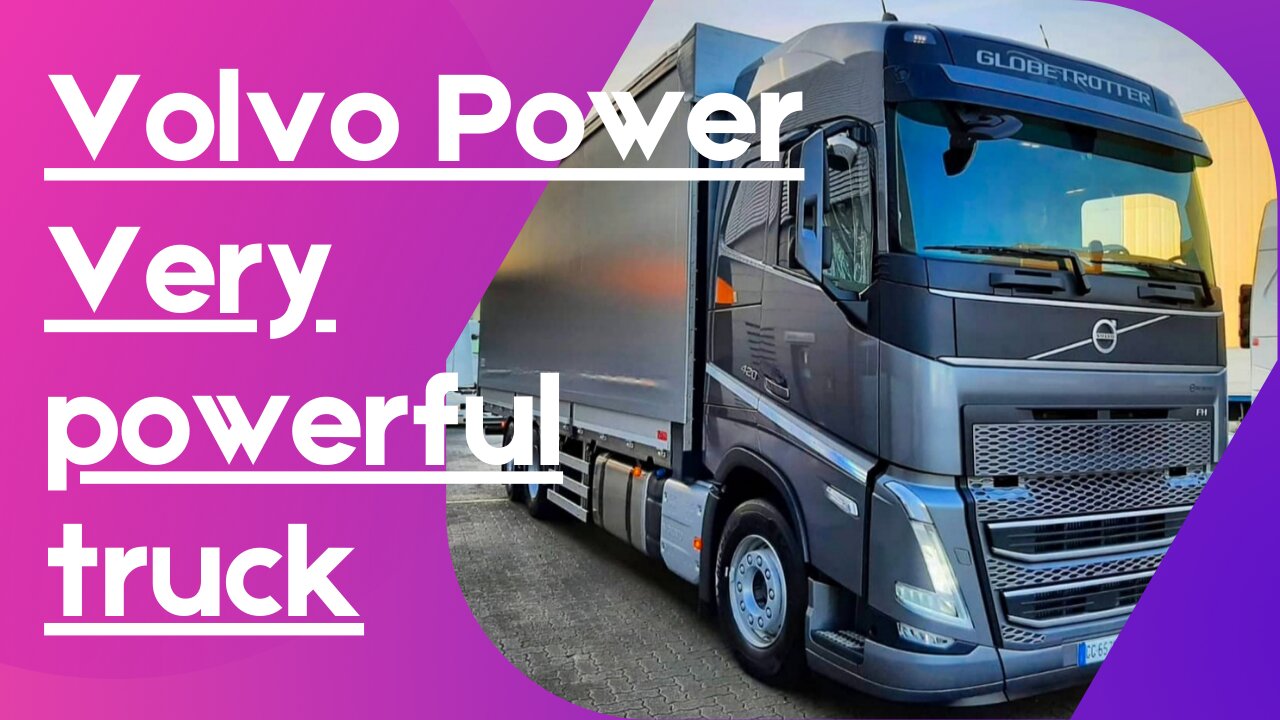 Volvo loeded Truck power | Volvo two trucks power