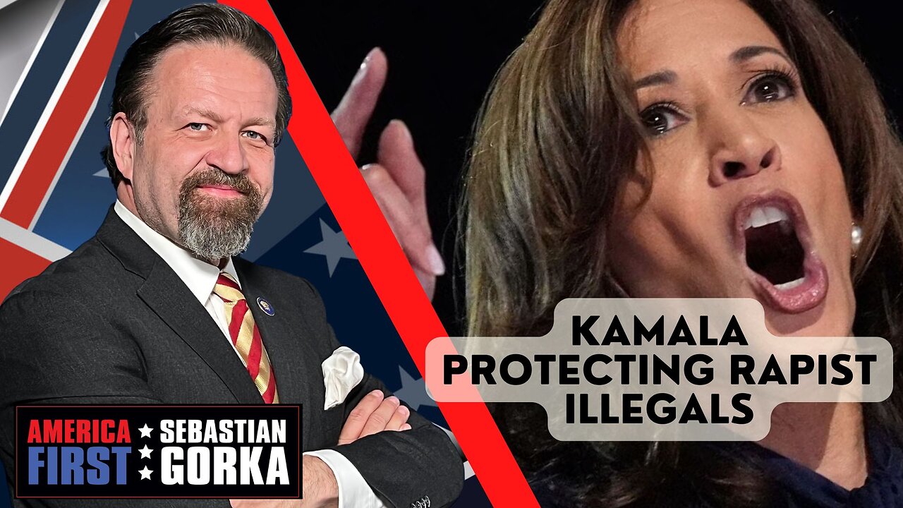 Kamala protecting rapist illegals. Assemblyman Bill Essayli with Sebastian Gorka