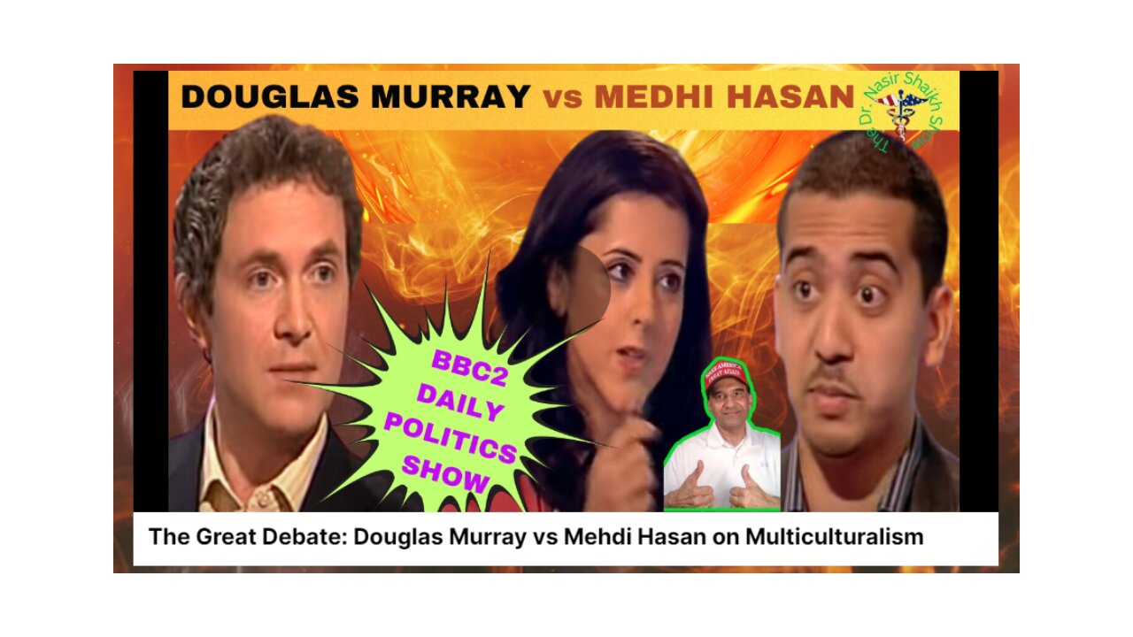 Passionate Debate: Douglas Murray Mehdi Hasan - Has Multiculturalism Worked?