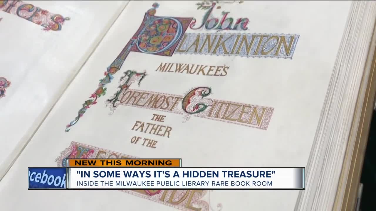 Milwaukee Public Library's Rare Books Room is a 'hidden treasure'