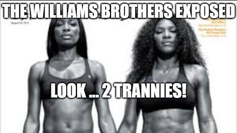 The Obamas - Venus and Serena Williams - Tranny's Exposed (Video)