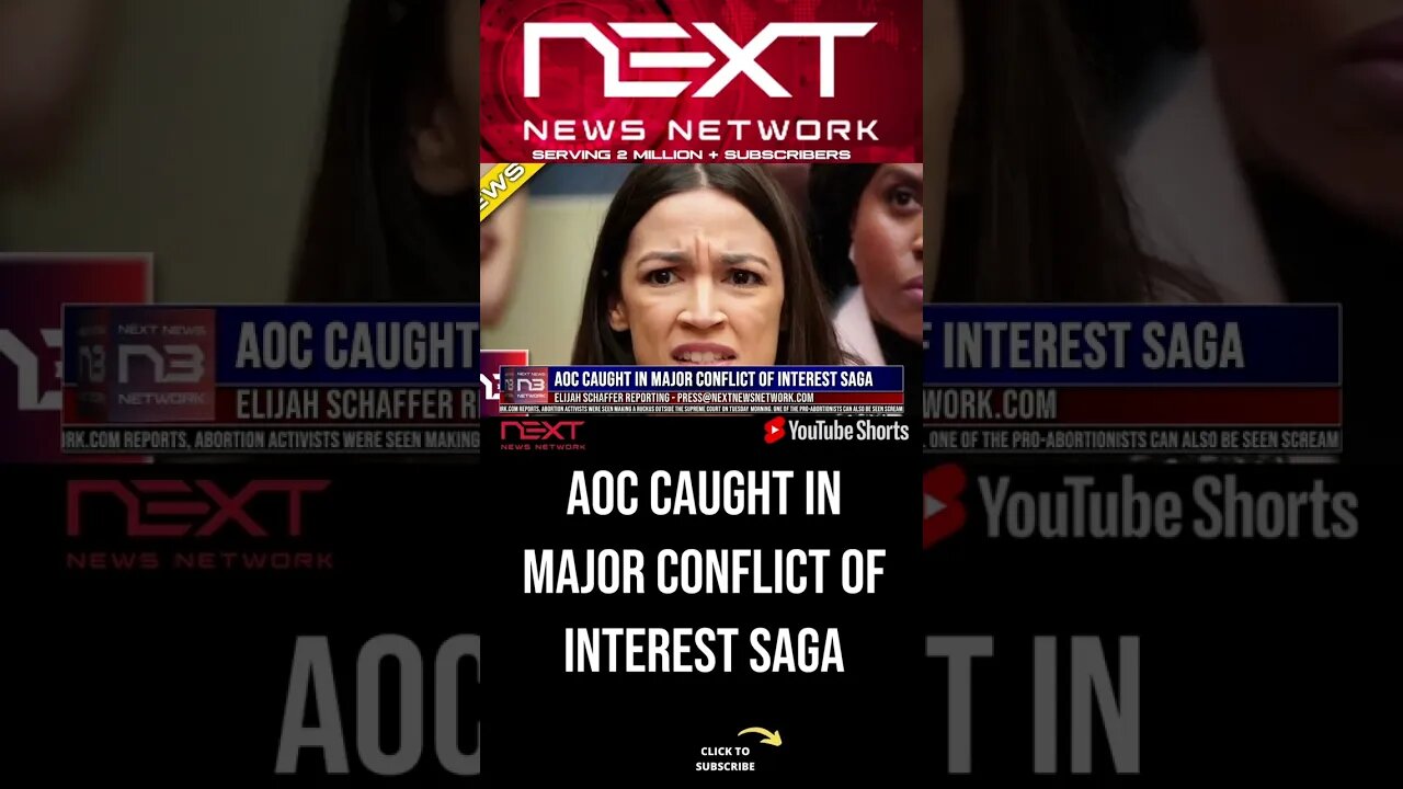 AOC Caught In Major Conflict Of Interest Saga #shorts