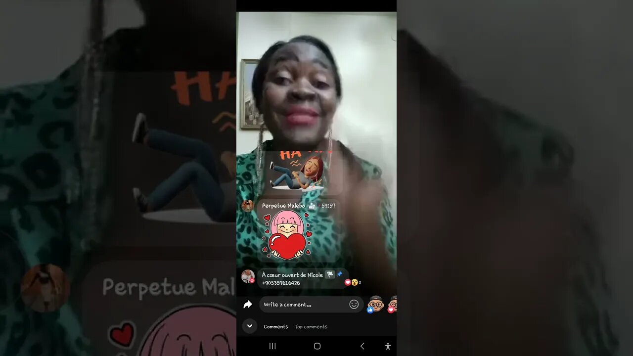 Nicole Vs Nadège Le Game de Facebook guest star Amougou Belinga plan B