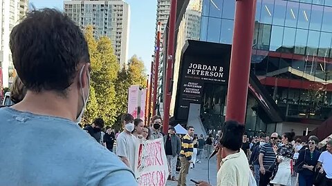 Anti-Jordan Peterson Protest, Sydney