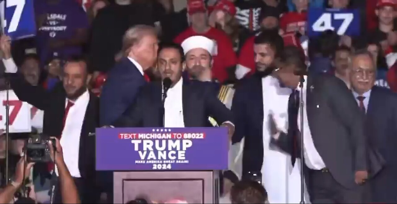 Michigan Muslims Endorse Trump!!!