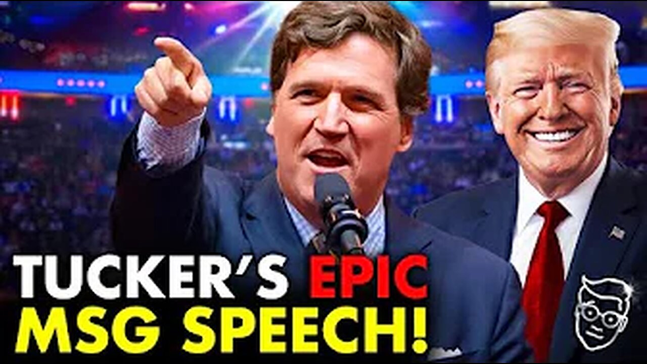 The Most Important Tucker Carlson Speech Ever Given | An Entire Arena Left SILENT