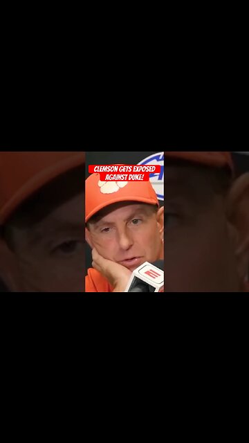 🚨🚨🚨Clemson gets exposed against Duke!!! 🚨🚨🚨🏈🏈🏈 #collegefootballnews