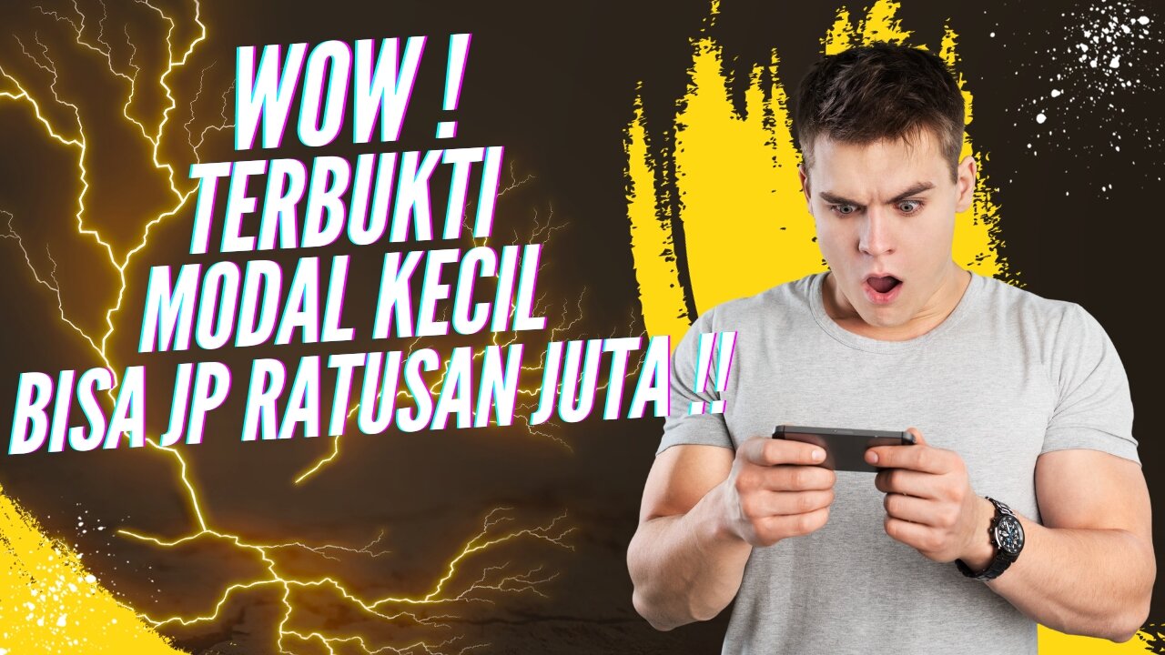 WOW 😱😱 TERBUKTI MODAL KECIL BISA JP RATUSAN JUTA !!