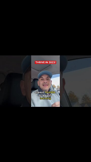 THRIVE in 2023 by DOING these 2 THINGS! #christianmotivation #shorts #growthmindset