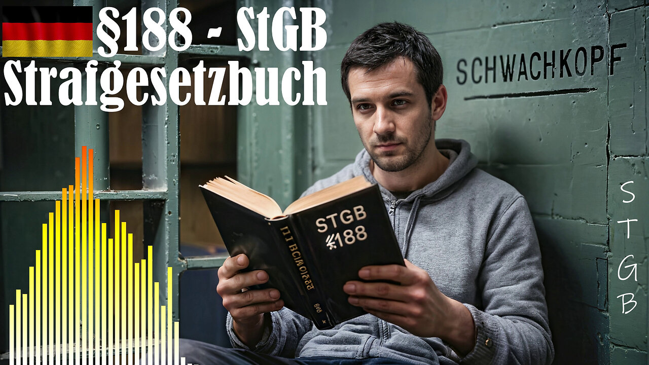 ๐ Strafgesetzbuch (StGB) - ยง 188 Gegen Personen des politischen Lebens gerichtete Beleidigung, ... ๐ถ