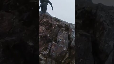 Crib Goch Scrambling | Severe Weather Change 😱