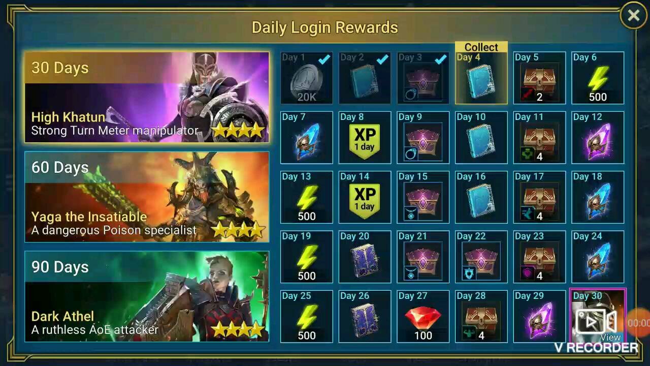 PLAYING RAID SHADOW LEGEND DAY 1