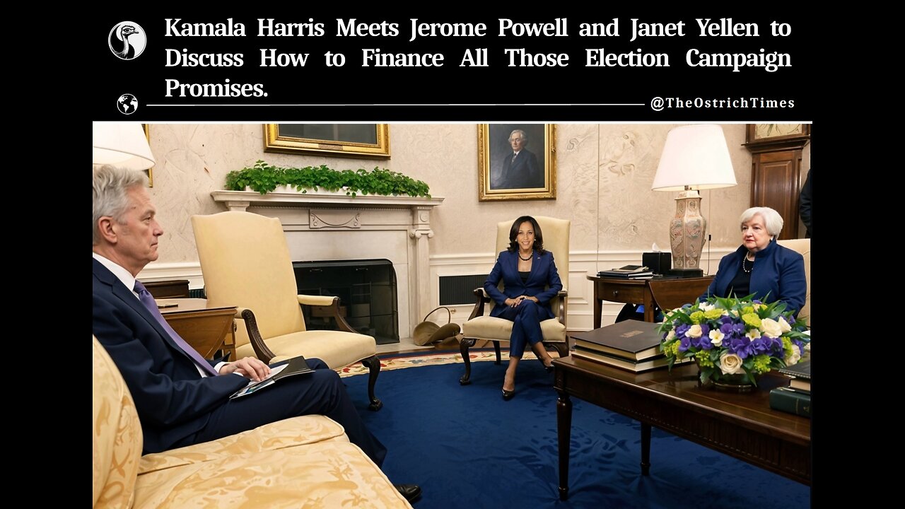 Kamala Harris Meets Jerome Powell and Janet Yellen