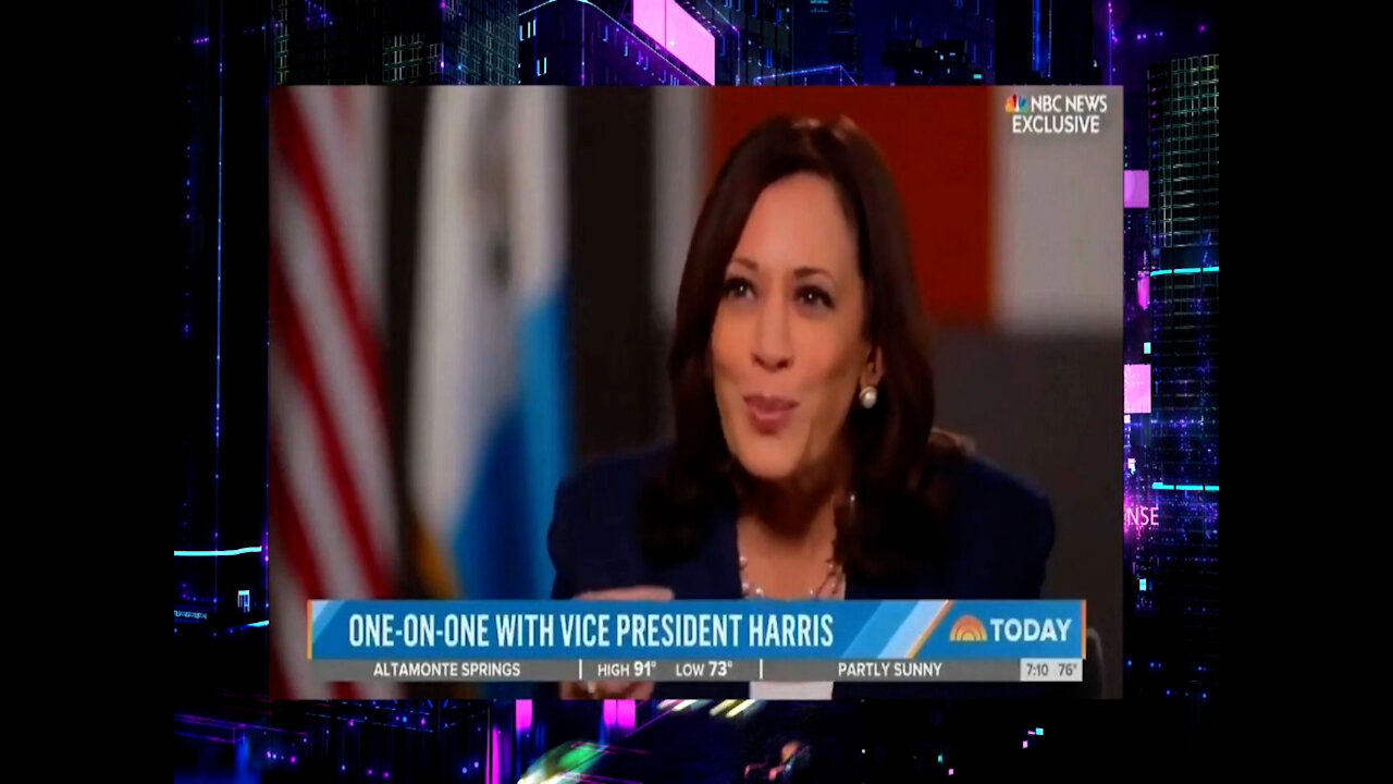 Kamala Harris Tells Immigrants Not To Come To U.S., Laughs Off Not Going To Border