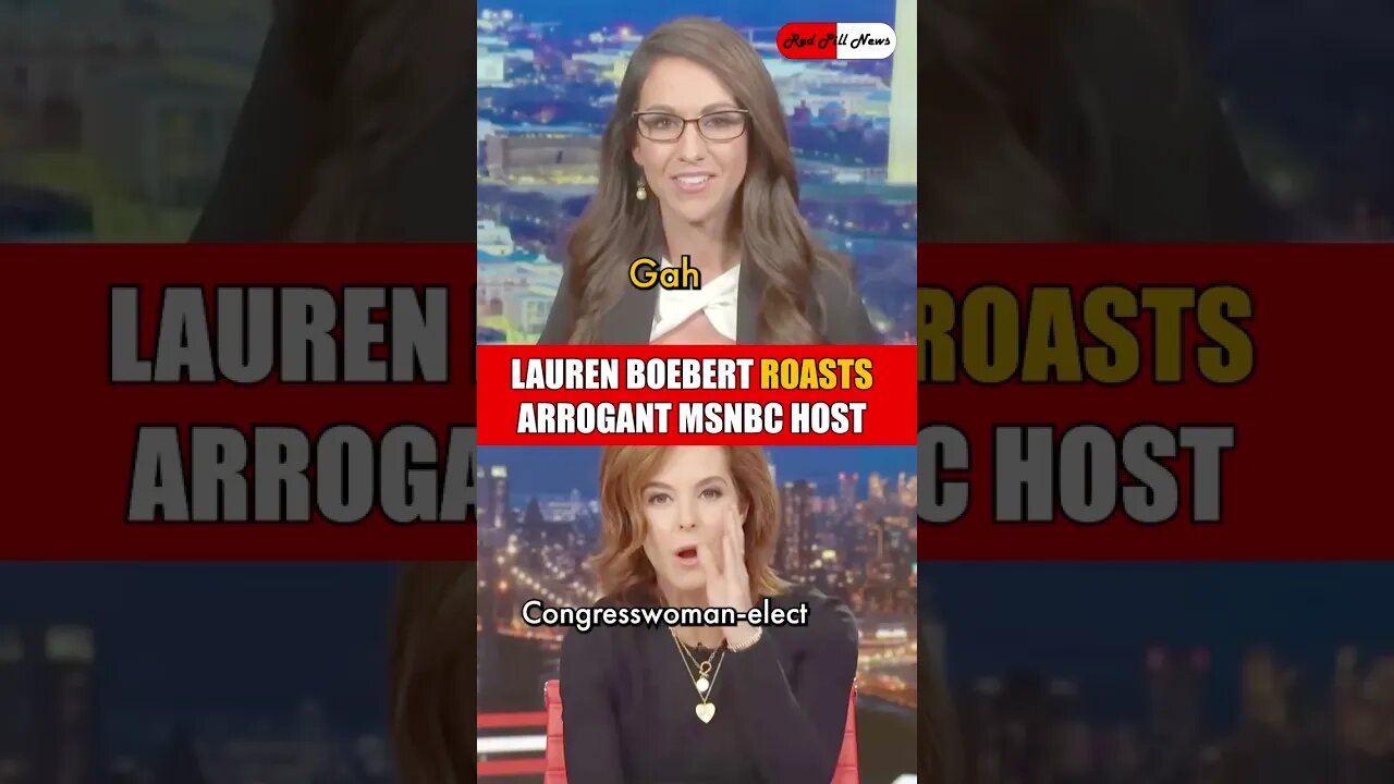 Lauren Boebert ROASTS Arrogant MSNBC Host 🔥🔥 #shorts #maga #memes