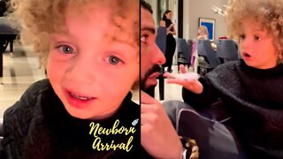 Drake's Son Adonis Teaches Daddy How To Speak French! 🗣