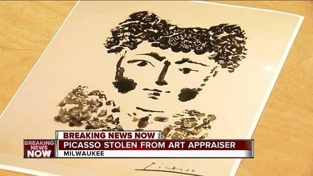 Picasso art work, worth up to $50,000, stolen from downtown Milwaukee art dealer