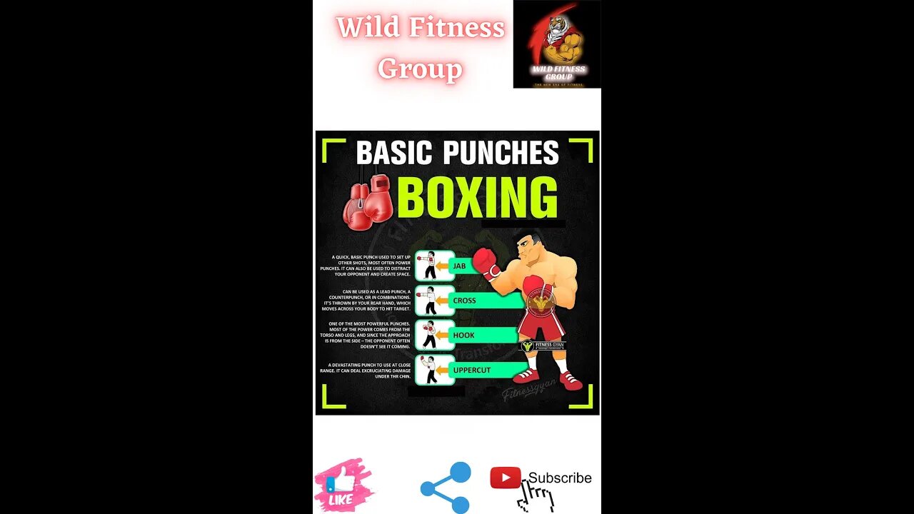 🔥Basic punches boxing🔥#fitness🔥#wildfitnessgroup🔥#shorts🔥