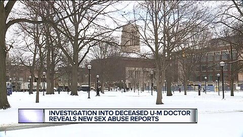 U-M: More than 100 unique complaints of sex abuse by late doctor called in on hotline