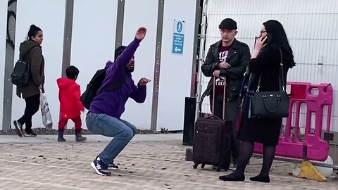 Crazy man prank in public😂just for laugh
