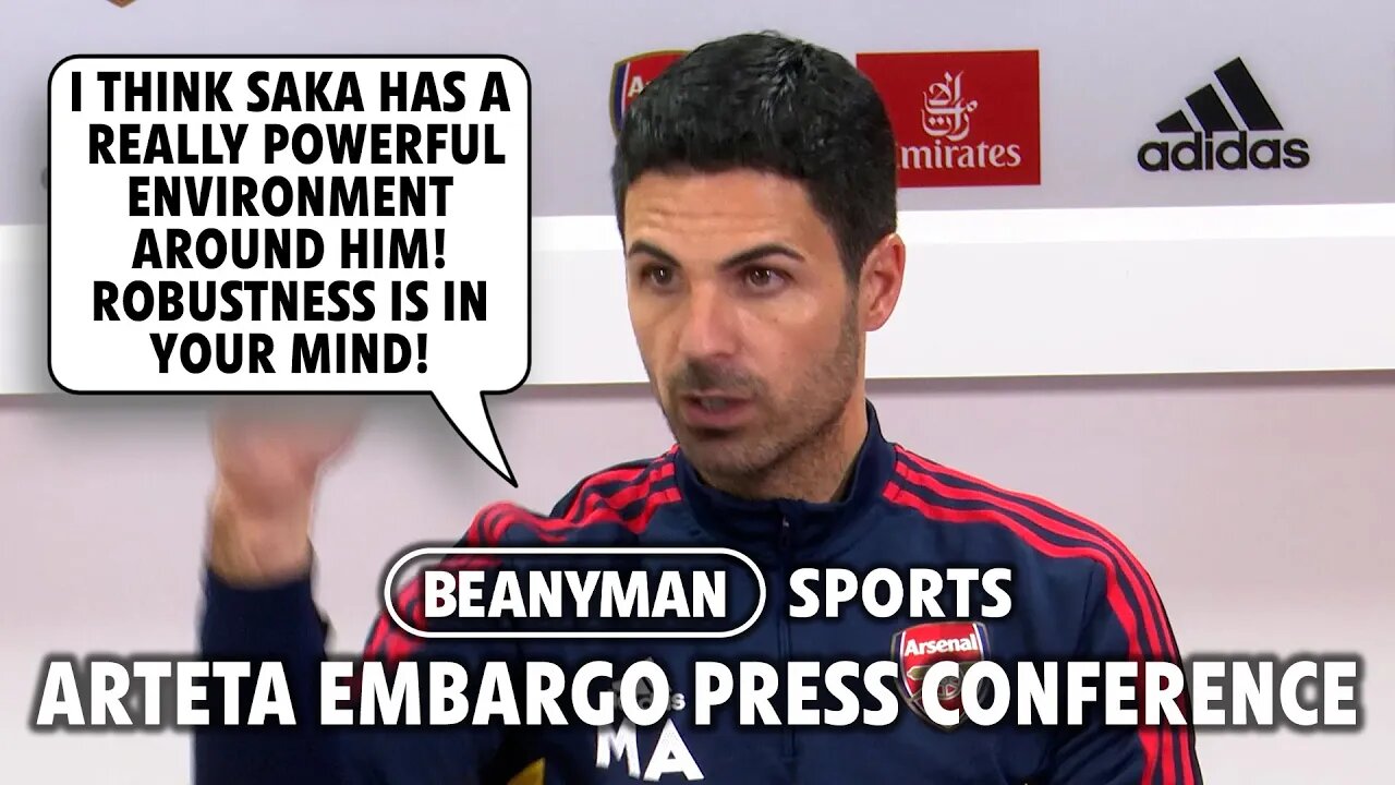 'I think Saka has a really POWERFUL environment around him' | Southampton v Arsenal | Arteta Embargo