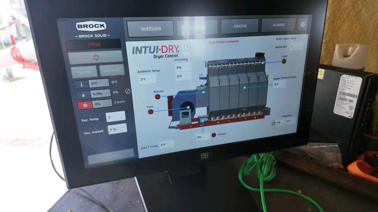 QUANTUM to BROCK INTUI-DRY Dryer Control complete 24.8.3