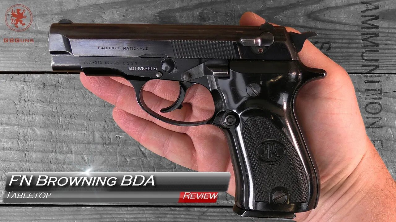 FN Browning BDA 380 Tabletop Review and Field Strip