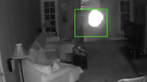 Orbs floating in the room
