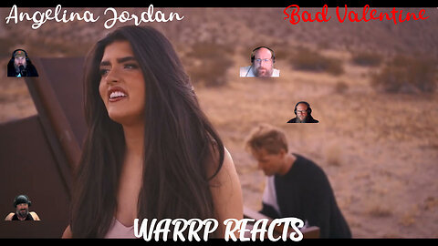 WARRP REACTS TO AN ANGELINA JORDAN ORIGINAL FOR THE FIRST TIME!!! The Jazzy Version Of Bad Valentine