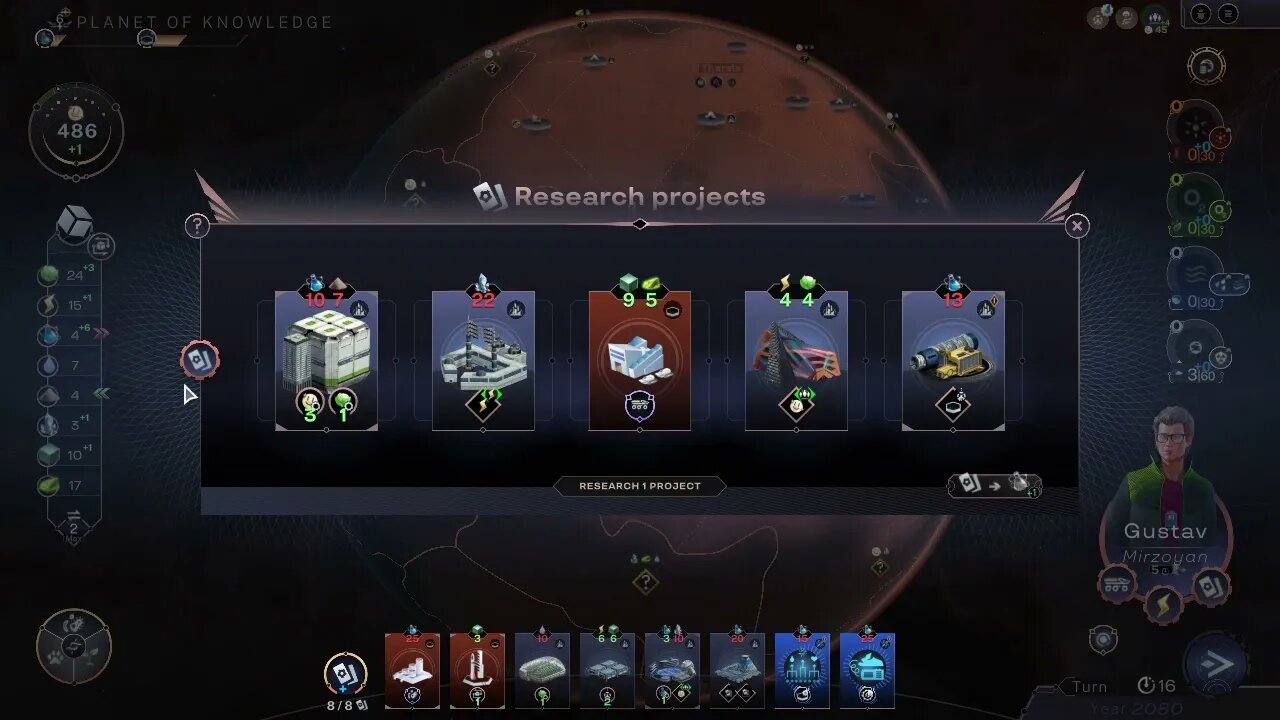 Terraformers; scenario, Planet of Knowledge; part 2, turns 11 to 31; welcome to the middle, yeah....