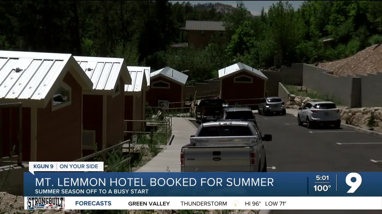 Mt. Lemmon Hotel booked for summer